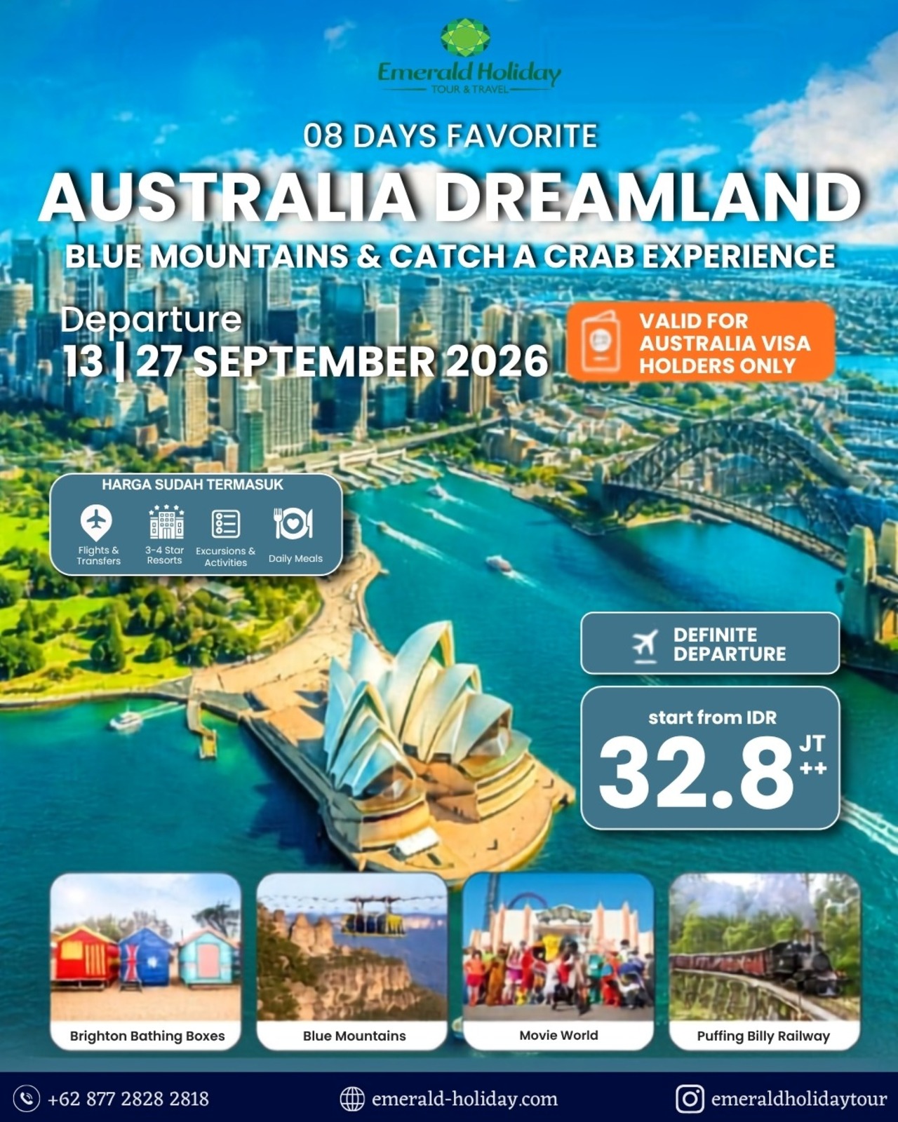 AUSTRALIA DREAMLAND 8D